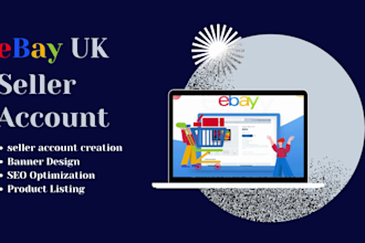 create ebay UK seller account professionally