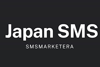 send sms to japan