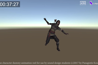 design the sound for your game, animation, video