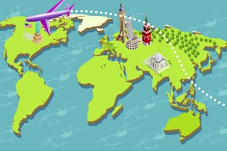 create travel agency promo video