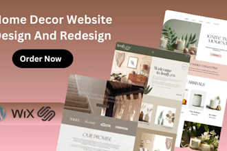 design home decor website redesign home decor website design home decor website