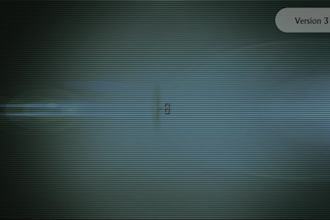 create eye glitch animated logo video intro
