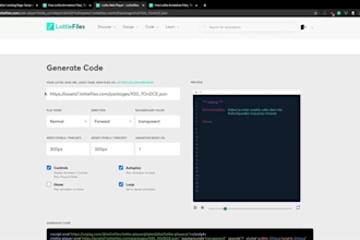 do  json, rive animation, lottie for app and website