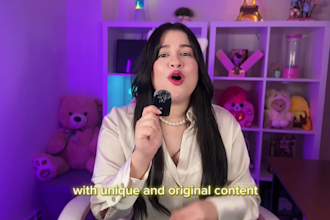 create an original ugc video ad for tiktok or instagram