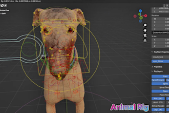 rig your 3d model in blender for animation