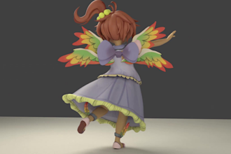 create simple to semi realistic 3d models for you in blender