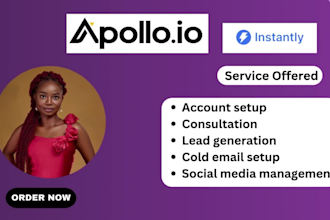 apollo io, clay, instantly ai and set up automation workflow