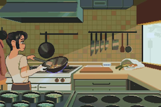 create pixel art animation and sprite sheet for game character assets and props