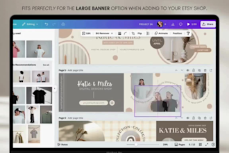 canva ebook design, flyers, planners etsybanner, print ads online business logo