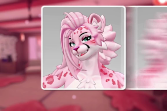 create custom vrchat avatar, furry anime, vtuber model, garrys mod character