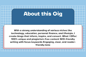 write SEO friendly blog posts that engage and convert readers