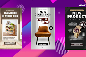 create eye catchy ecommerce product reels and brand video