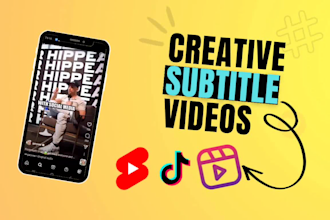 edit instagram reels or tiktok videos with interactive subtitles
