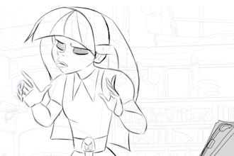 do 2d traditional animation, 2d handdrawn animation, 2d frame by frame