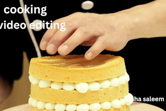 enhance cooking videos through editing