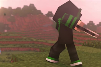 create realistic 3d minecraft animation for your youtube channel