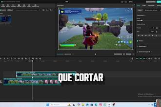 edit a gameplay or video for you in portuguese