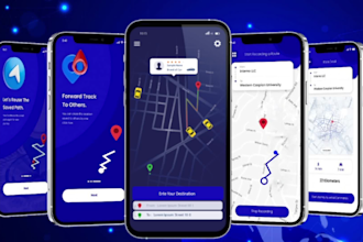 do location tracking app for android and IOS