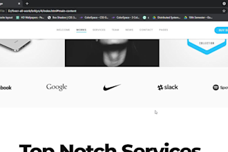 be your specialist  improve responsive landing page using html5 css3 js