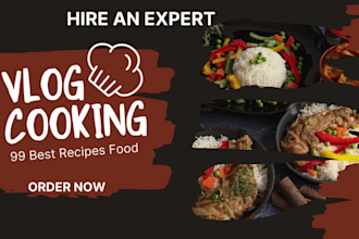 do professional cooking vlogs reels shorts editing