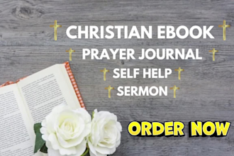ghostwrite design daily devotional journal christian ebook prayer journal sermon