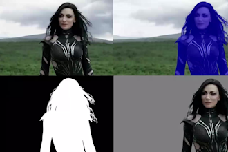 do professional rotoscoping,green screen remove,roto paint