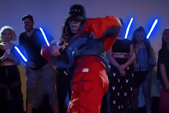 neon animation for dances and music videos
