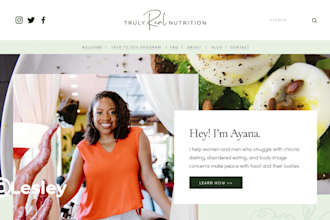 develop nutrition website 7 figure supplement shopify store website marketing