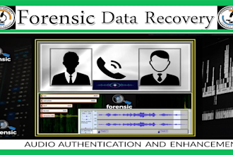 provide digital forensic audio recording enhancement and listening services