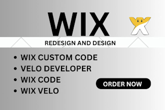 customize wix website with wix code, wix velo, databases, wix velo code