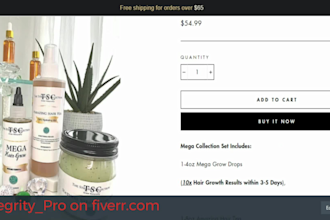 build shopify dropshipping store and manage shopify store