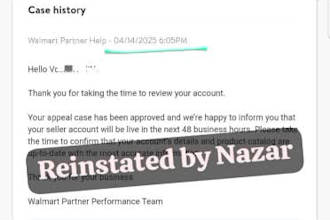 write walmart seller suspension appeal, root cause and plan of action