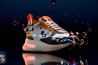 do 3d footwear animation 3d shoe animation 3d sneakers animation
