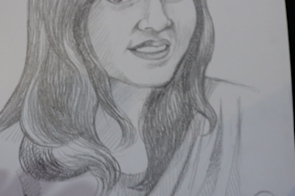do portrait in pencil drawing