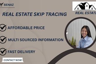 do real estate buyer agent contract sales leads and bulk skip tracing