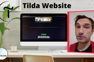 create tilda website or a blog