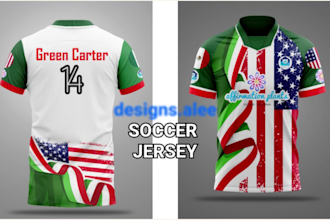 design soccer shirt sublimation prints, football jersey designs