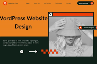 design, redesign, revamp, rebuild, custom responsive, wordpress website
