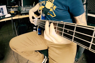record bass guitar or bass synth in studio