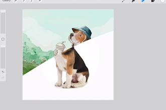 draw a custom dog caricature as a unique gift for pet lovers