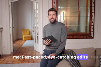 turn your video into 5 viral reels with captions and fast edits