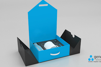 create creative 3d product display, posm and packaging