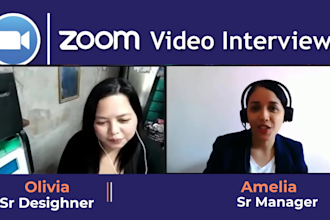 be your zoom video supervisor and enhance your zoom interviews