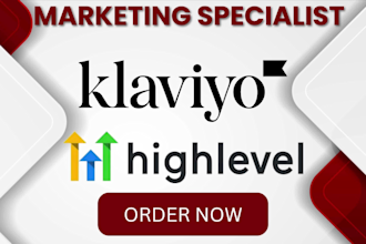 be your klaviyo gohighlevel email marketing expert ghl klaviyo gohighlevel