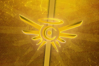 make a stinger logo transition with sound fx for twitch, kick, youtube