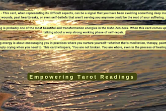 you a unique psychic tarot reading within 48 hours
