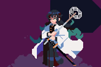 professionally create  pixel art animation and design pixel art of your choice