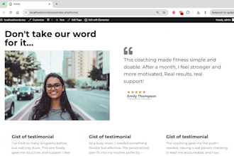 design a high converting landing page for your fitness or coaching busine