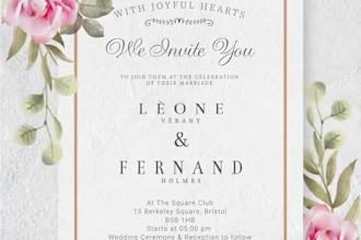 design an animated video digital invitation