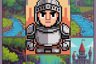 high quality pixel art sprites, animations, tilesets, game assets for any style